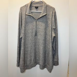 Torrid Knit Zip Collared Sweater